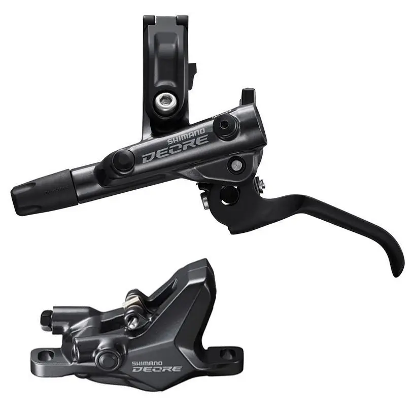 Shimano BL-M6100/BR-M6100 Brakes - Deore - Front - Complete w/ Hose and Pads