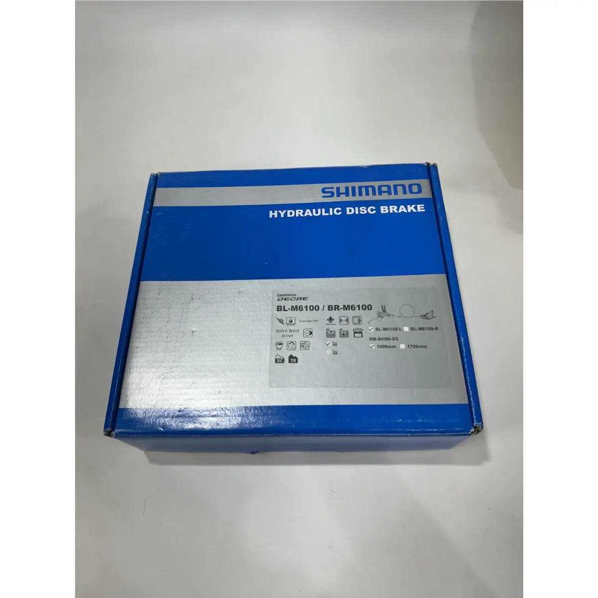 Shimano  - BL-M6100/BR-M6100 - EM61001JLFPRA100 - Gray 2