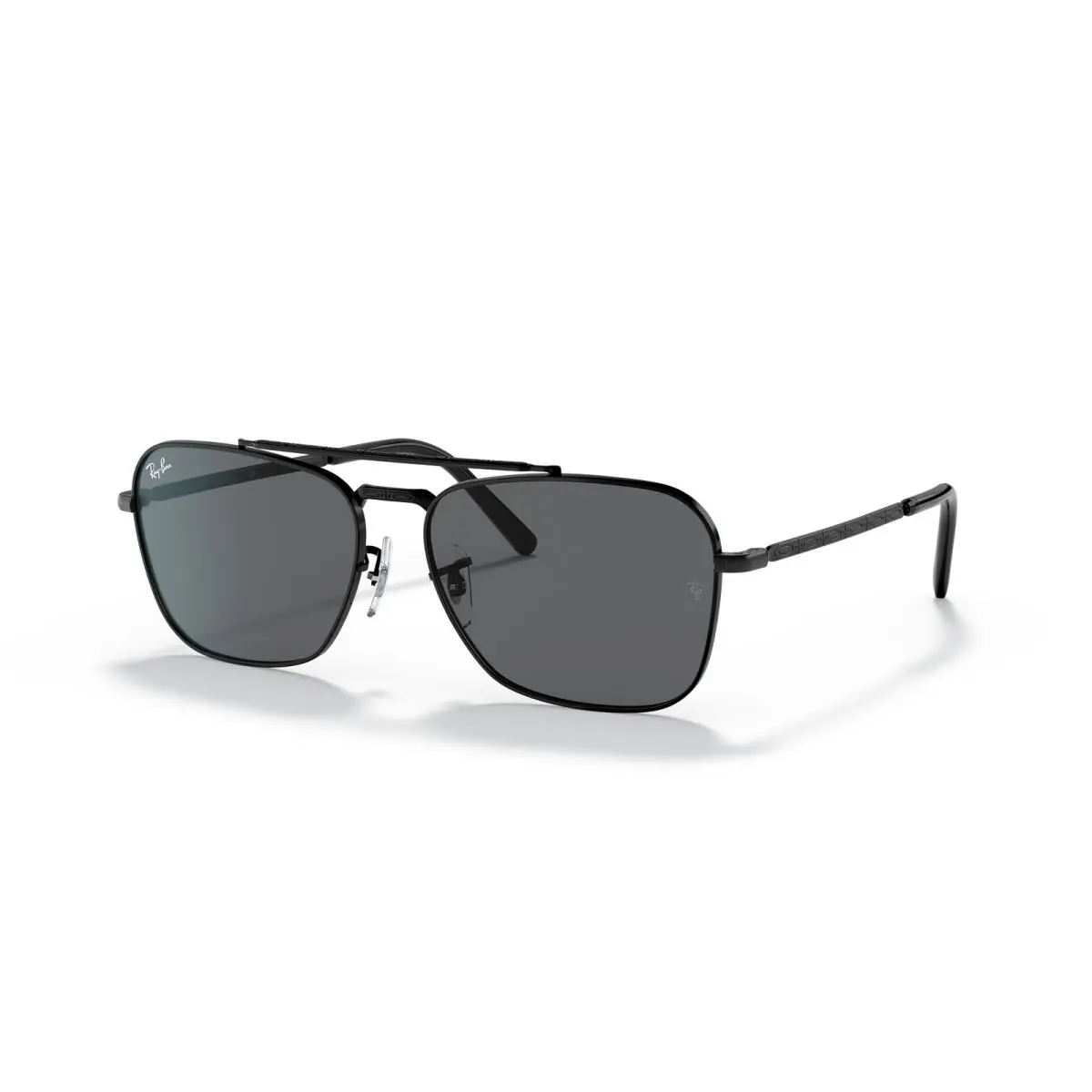 Ray-ban New Caravan Caravan Polished Black/dark Grey 58mm Sunglasses RB3636 002/B1 58-15