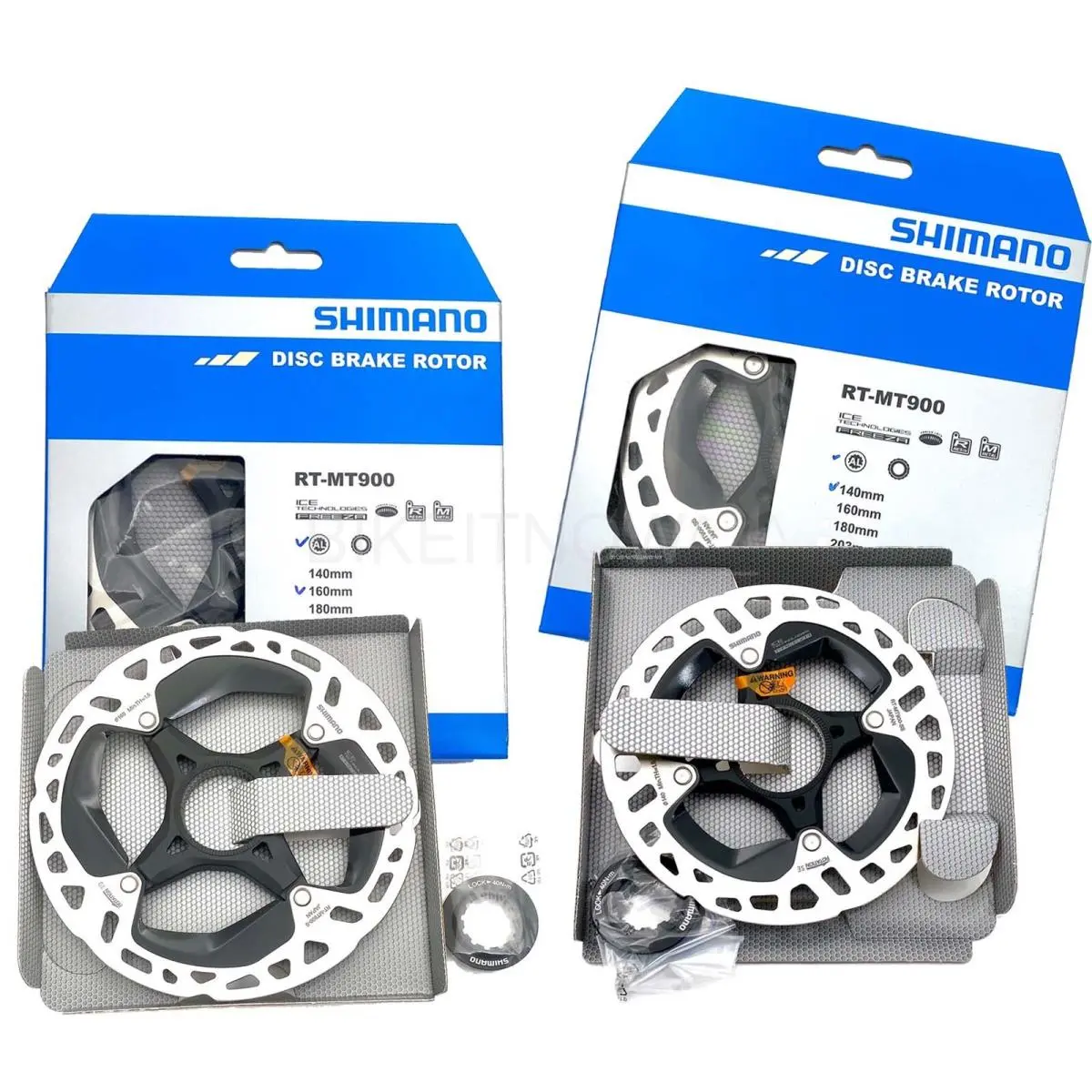 Shimano Xtr/saint Ice Tech Freeza Disc Brake Rotor RT-MT900 160mm + 140mm