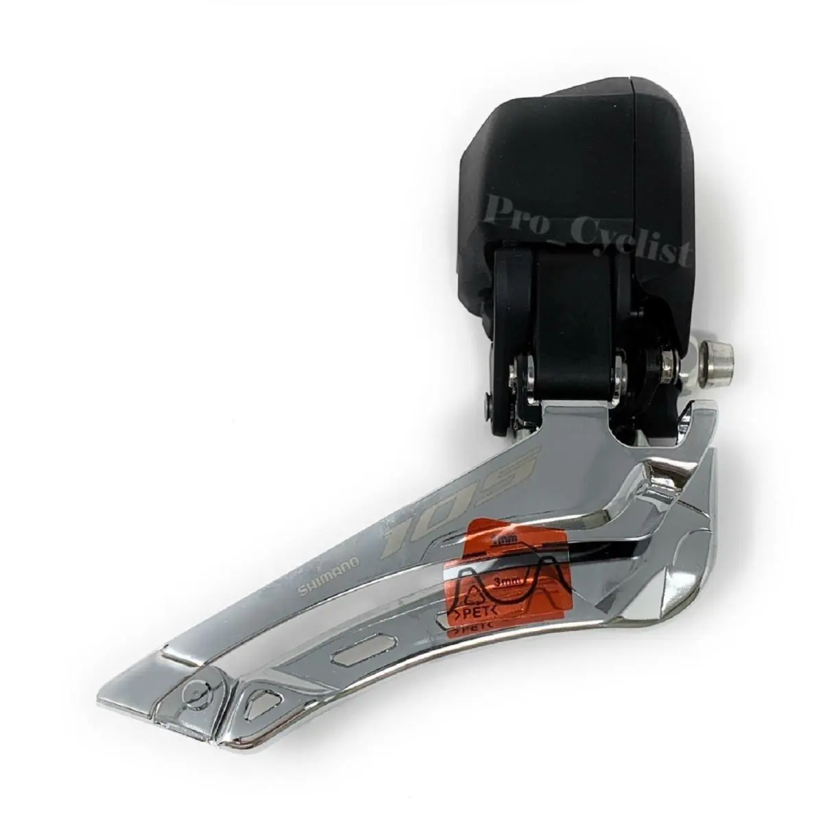 Shimano 105 FD-R7150 Di2 12-Speed Front Derailleur Braze-on Black