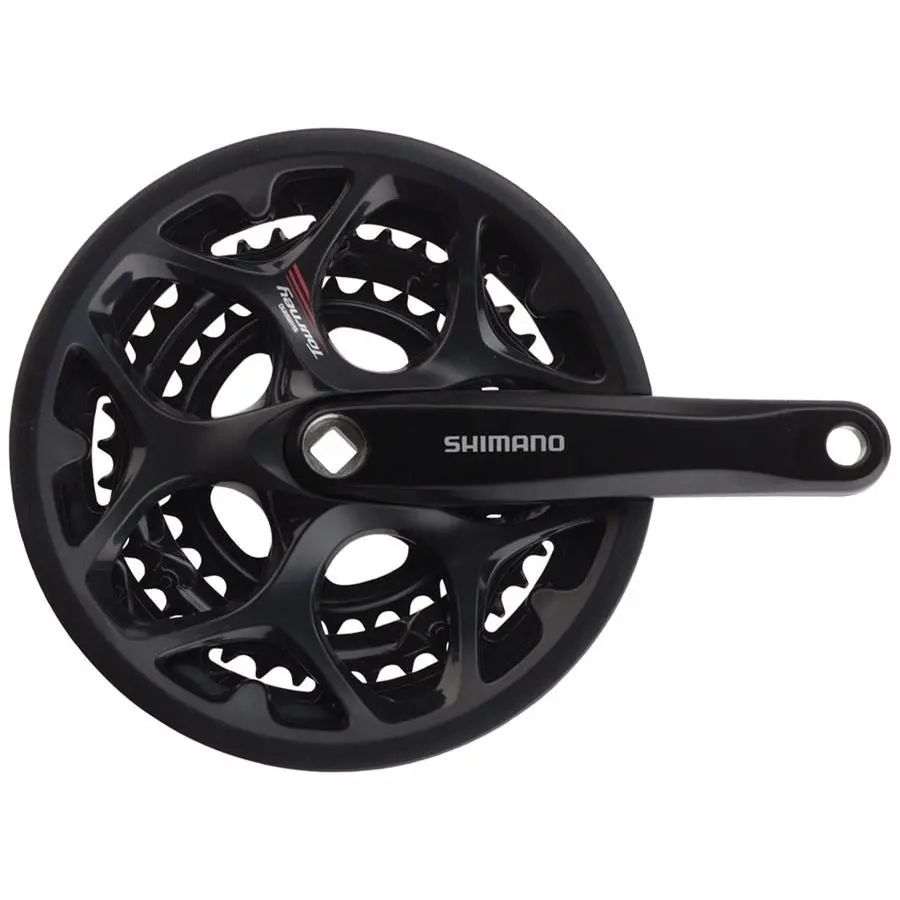 Shimano Tourney FC-A070 Crankset 7-Speed 170mm Riveted No Chainring