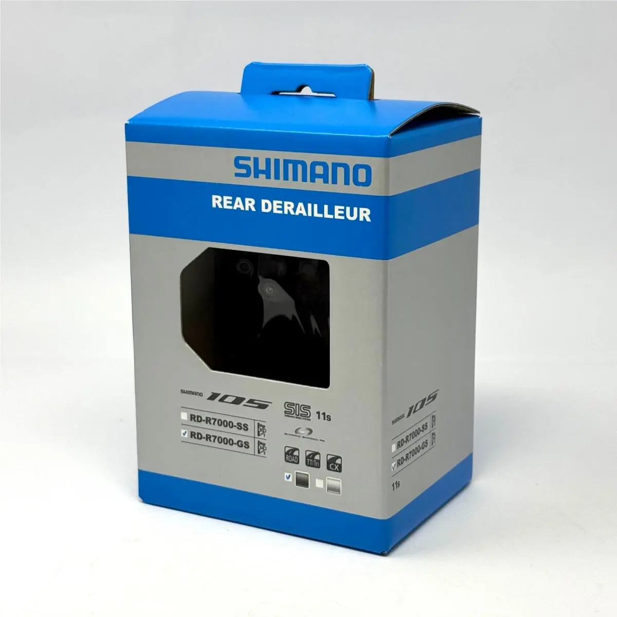 Shimano  - Shimano 105 RD-R7000 - RD-R7000-SS IRDR7000SSL - Black (UPC: 0689228871137) 0
