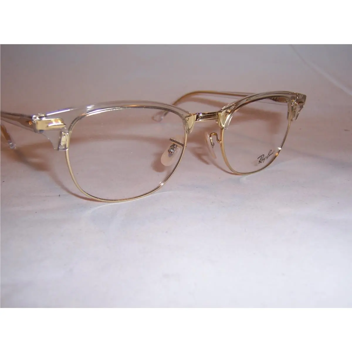 Ray Ban RB RX 5154 RB5154 5762 Transparent 53mm Clubmaster RX5154
