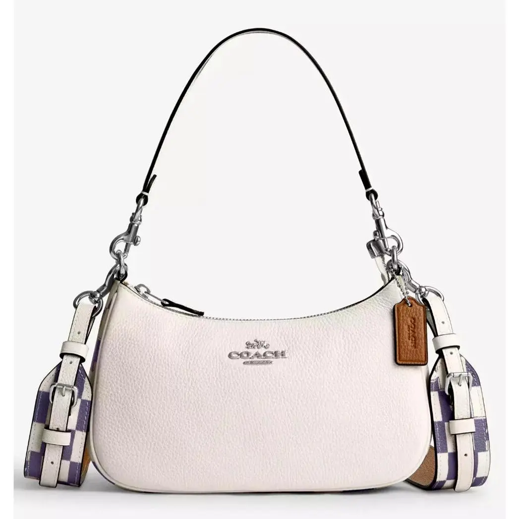 Coach Teri Shoulder Bag with Checkerboard Print CR103