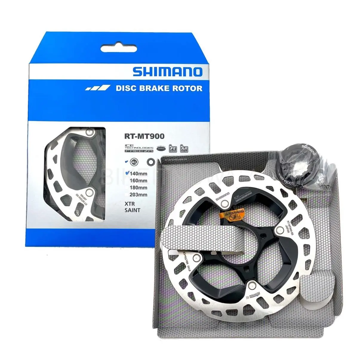 2x Shimano Xtr/saint RT-MT900 140mm Ice Tech Freeza Disc Brake Rotor
