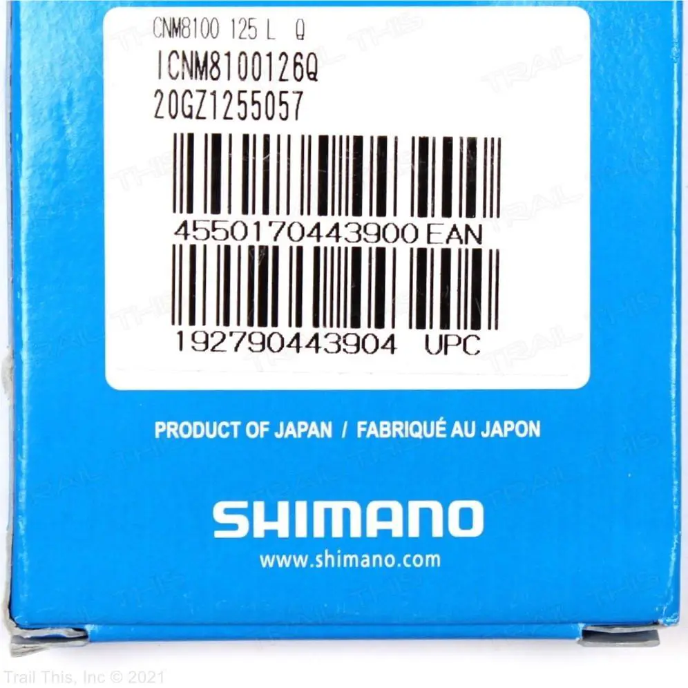 Shimano  - XT CN-M8100 - ICNM8100126Q - Silver (UPC: 0192790443904) 1
