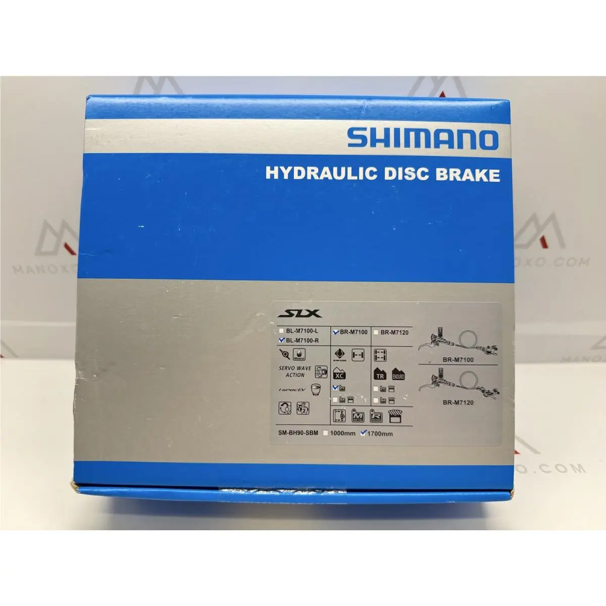 Shimano Slx Bl- M7100 Disc Brake Black Right/rear