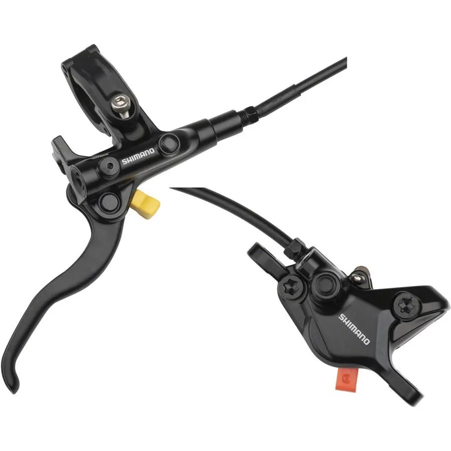 Shimano Deore BL-M4100/BR-MT410 Disc Brake and Lever - Rear Hydraulic Resin Pa