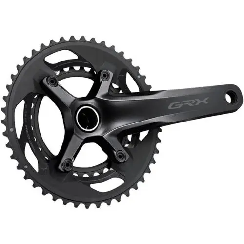 Shimano Grx FC-RX600-11 Crankset - 175mm 11-Speed 46/30t 110/80 Bcd Hollowte