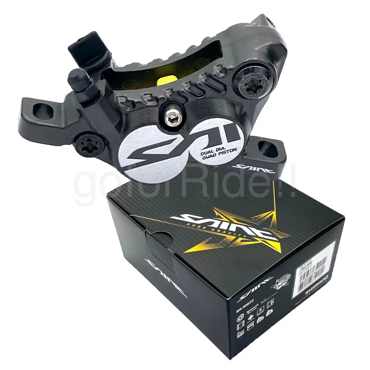 Shimano Saint BR-M820 4-piston Calliper Post Mount Fit Front or Rear