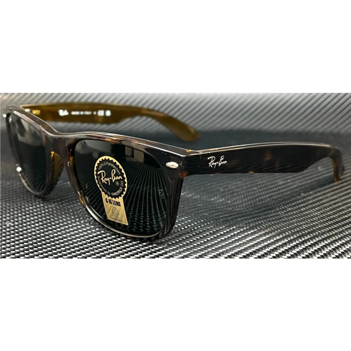 Ray Ban RB2132 902 Havana Square Unisex 52 mm Sunglasses