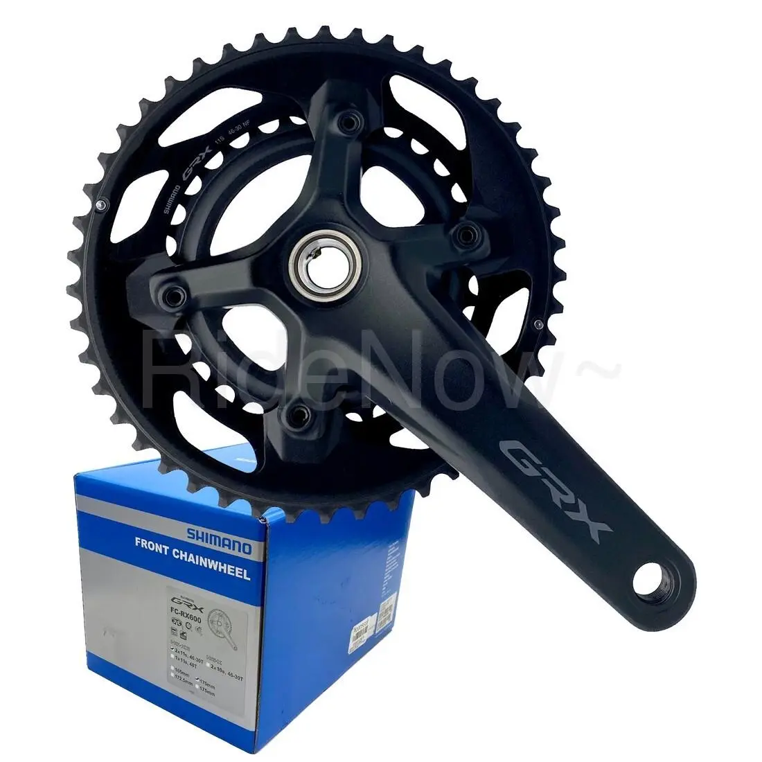 Shimano Grx Cyclecross Gravel FC-RX600-11 170mm 46-30T 2x11 Speed Crankset