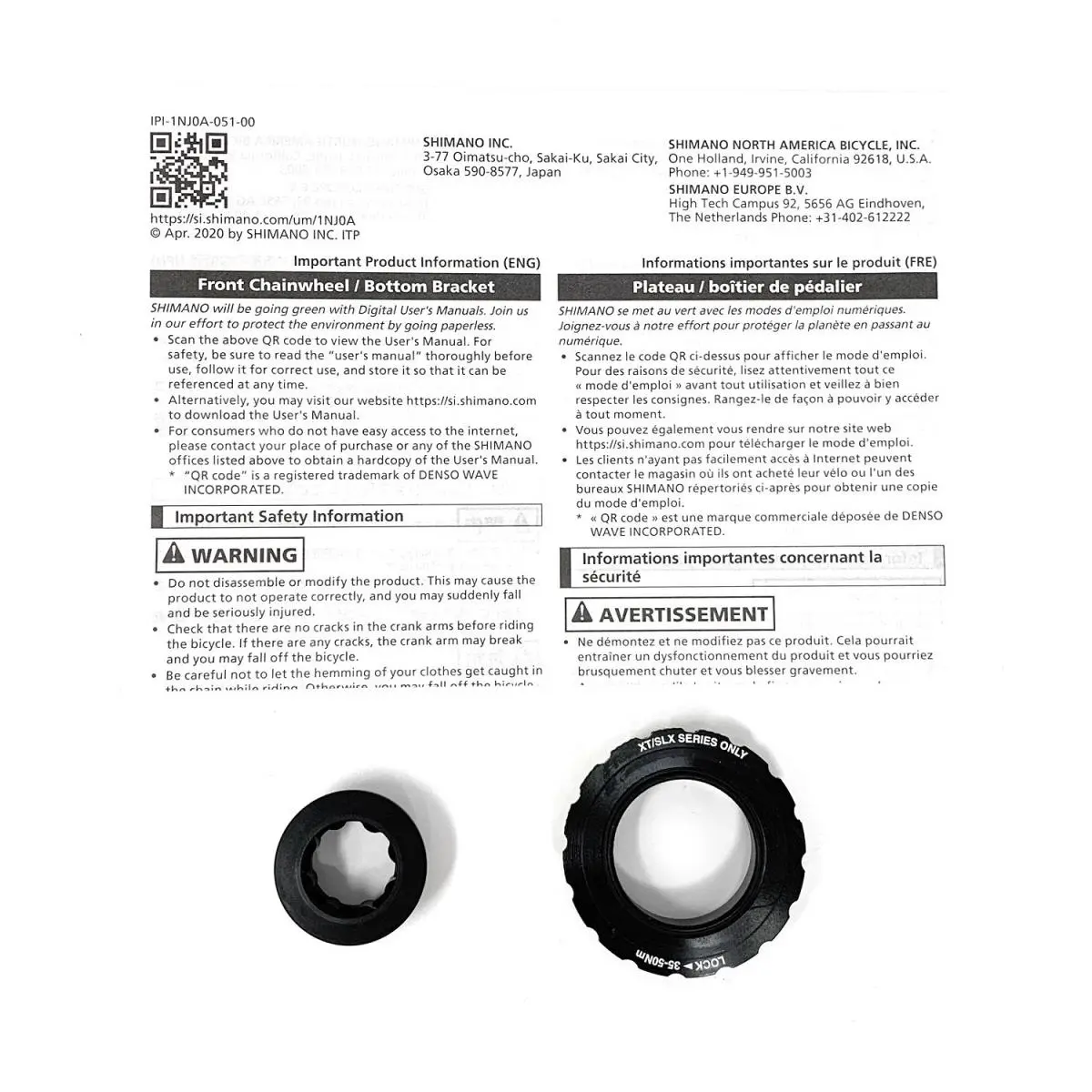 Shimano  - Shimano Deore XT FC-M8100-1 - Deore - IFCM81001EXXT - Black (UPC: 192790780665) 4