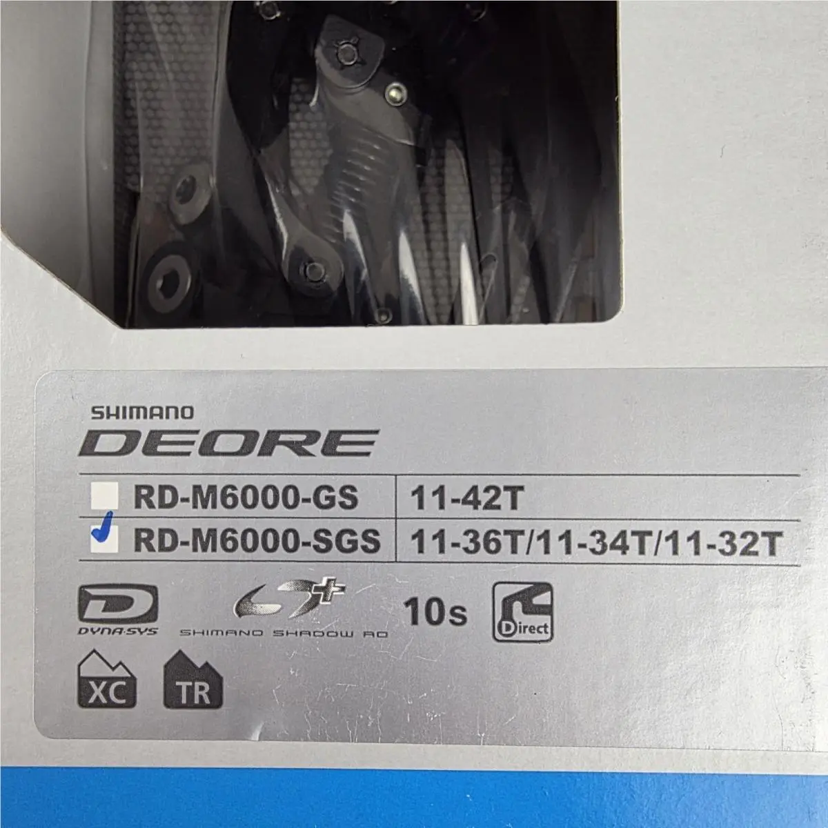 Shimano  - RD-M6000-SGS - IRDM6000SGS - Black (UPC: 689228413252) 3