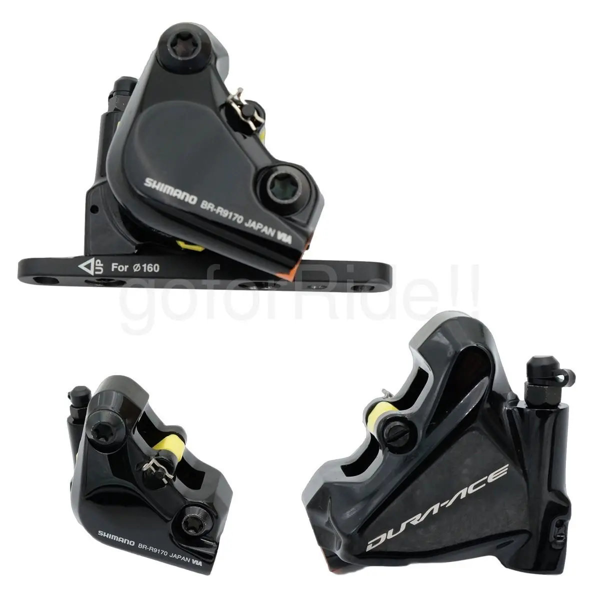 Shimano BR-R9170 Hydraulic Disc Brake Front+rear Flat Mount Caliper Set