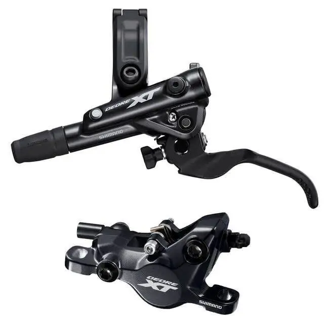Shimano Deore XT BR-M8100 Disc Brake 2 Piston Left / Front 1000mm Hose - Black