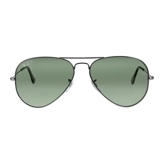 Rayban Aviator Classic Polarized Green Classic G-15 Sunglasses RB3025 004-5858