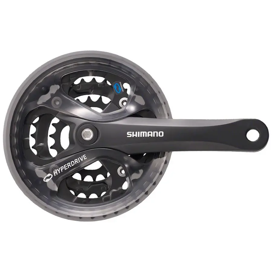 Shimano Acera FC-M361 Crankset-175mm 7/8-Speed 42/32/22t Square Taper Jis Black