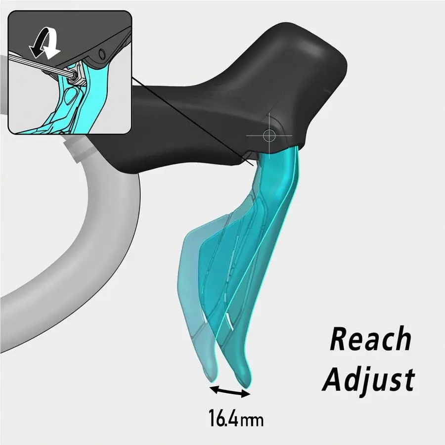 Shimano  - 105 ST-R7170 Di2 Shift/Brake Lever Right - ISTR7170RE - Black (UPC: 192790234793) 2