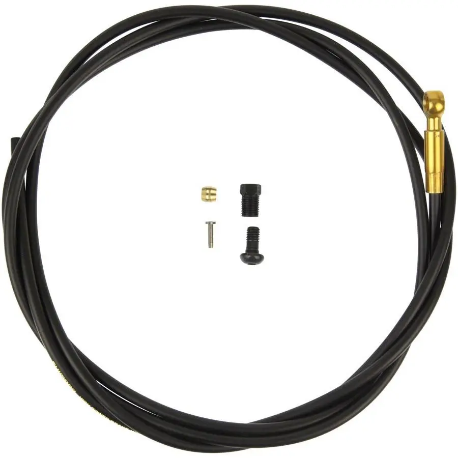Shimano SM-BH90-SBLS High Pressure Disc Brake Hose Kit - Long Gold Banjo Caliper