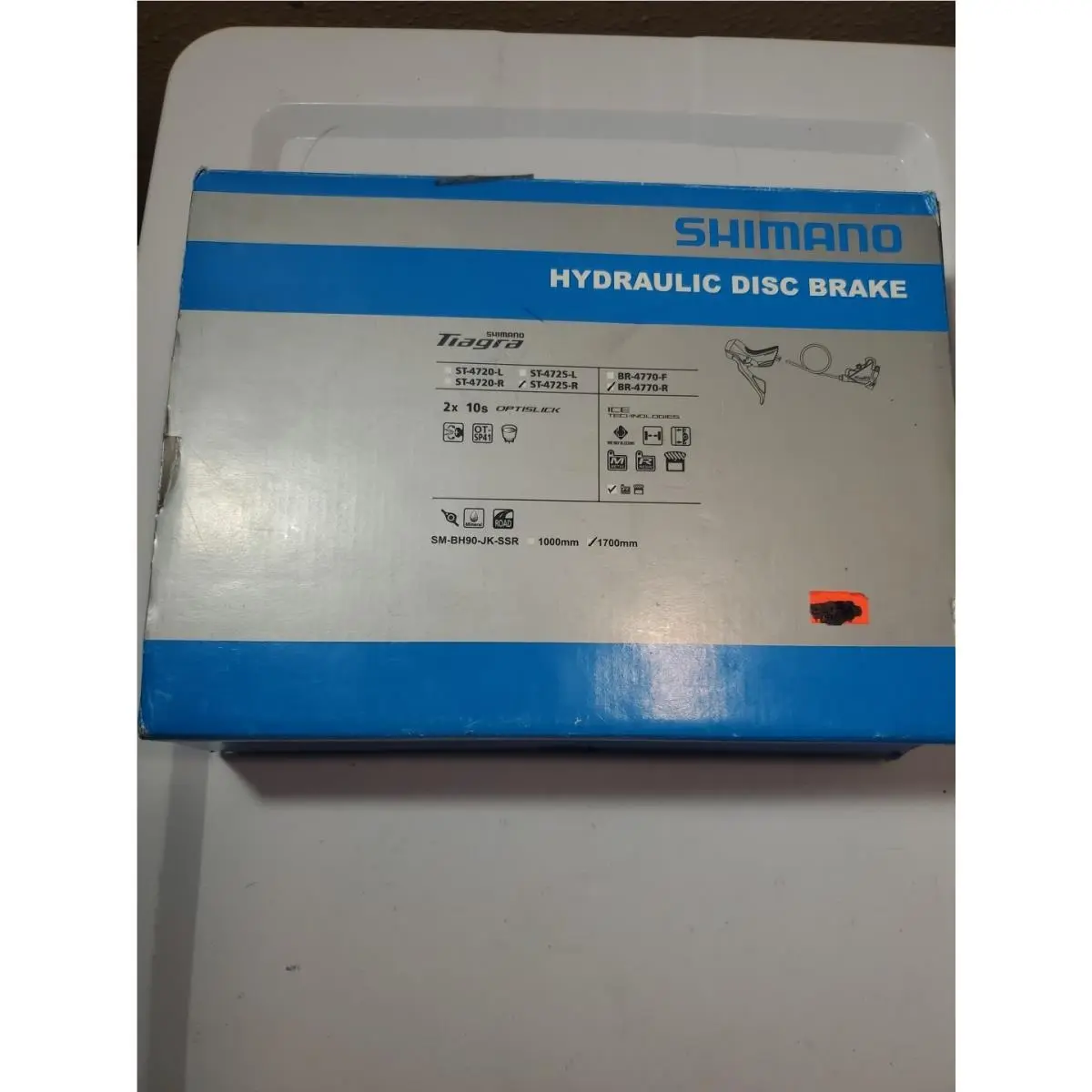 Shimano  - ST-4725-R / BR-4770-R. - I4725DRRDSC170A - Black (UPC: 192790449869) 6