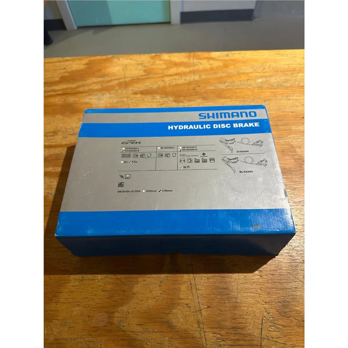 Shimano  - Shimano GRX ST-RX600 - GRX - IRX4001RRDSC170A - Black (UPC: 192790449944) 2