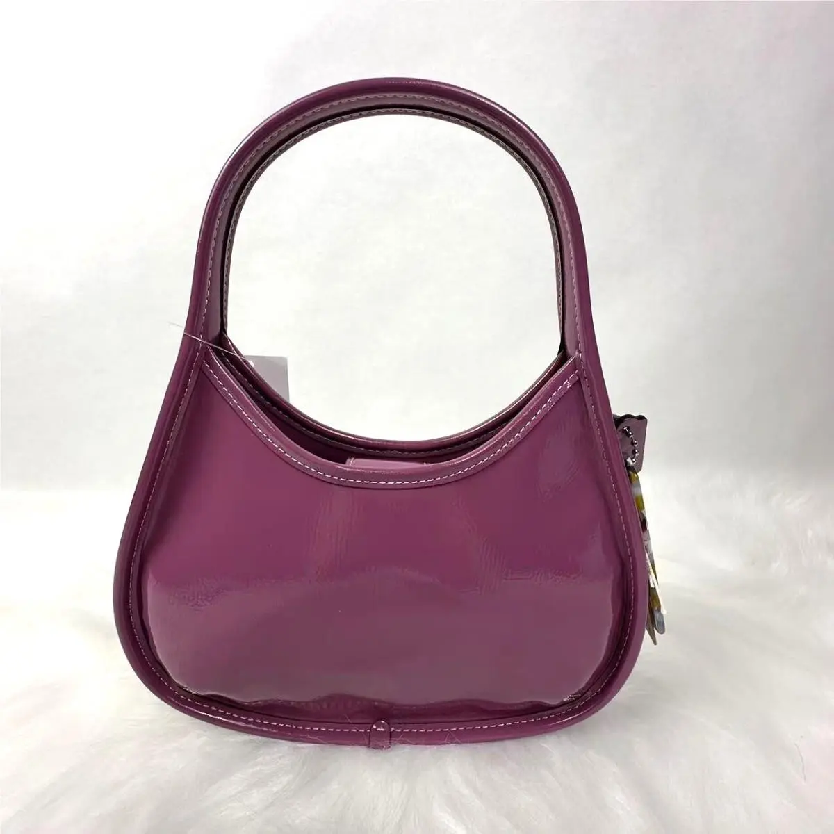 Coach Ergo Shoulder Bag In Coachtopia Leather In Lilac Berry Purple CQ003