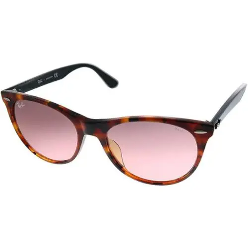 Ray-ban RB2185f Wayfarer Il Sunglasses Gray Havana/photochromic Blue Gradient - Frame: Gray, Lens: Gray