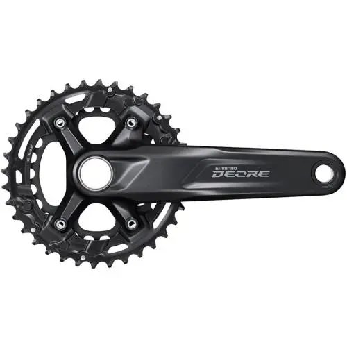 Shimano Deore FC-M4100-2 Crankset - 175mm 10-Speed 36/26t Black