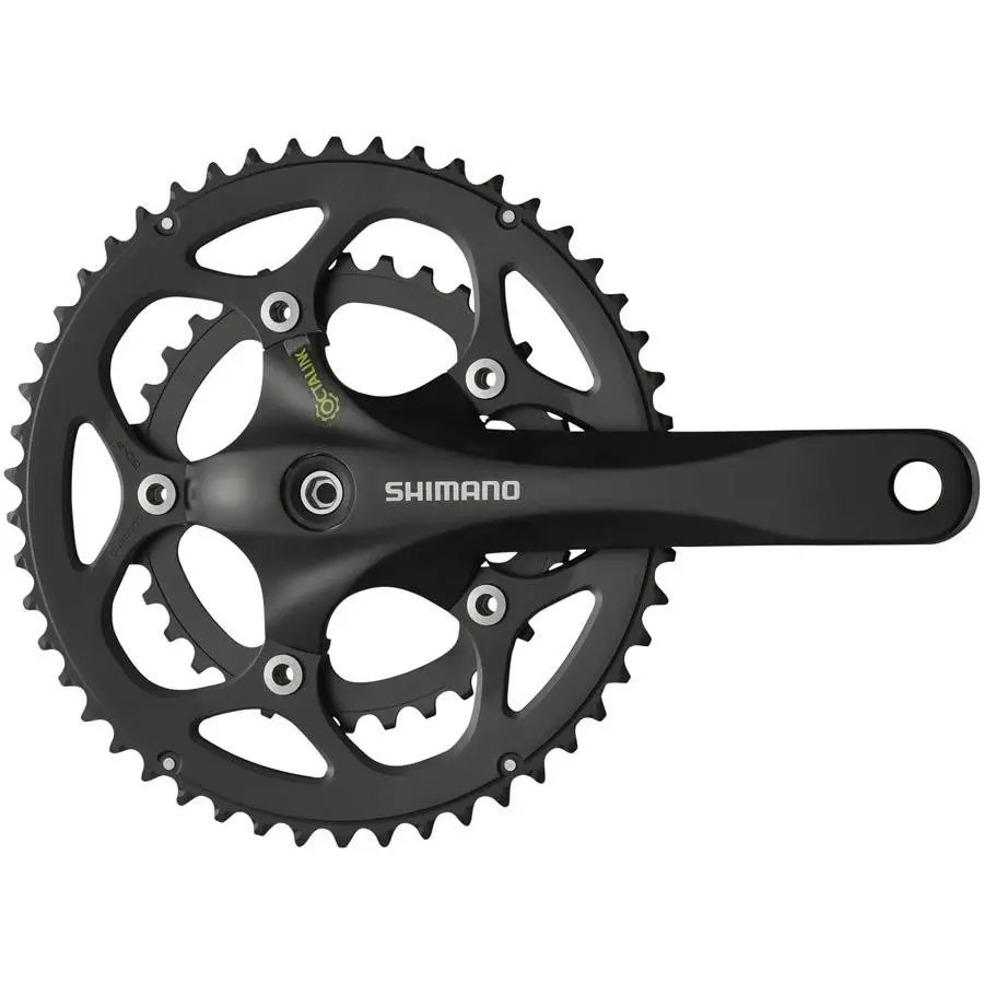 Shimano FC-R345-L Crankset - 175mm 9-Speed 50/34t 5-bolt / 110 Bcd Octalink