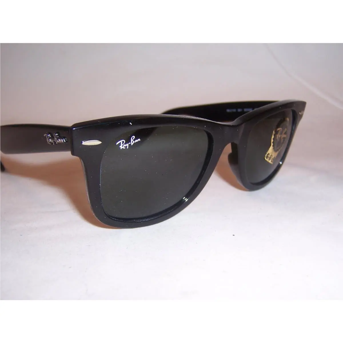 Rayban Sunglasses Wayfarer 2140 901 Black/green 50MM