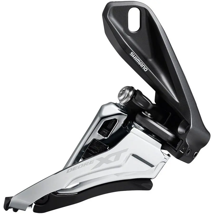 Shimano XT FD-M8100-D Front Derailleur - 2x12 High-direct Mount Front Side-swi
