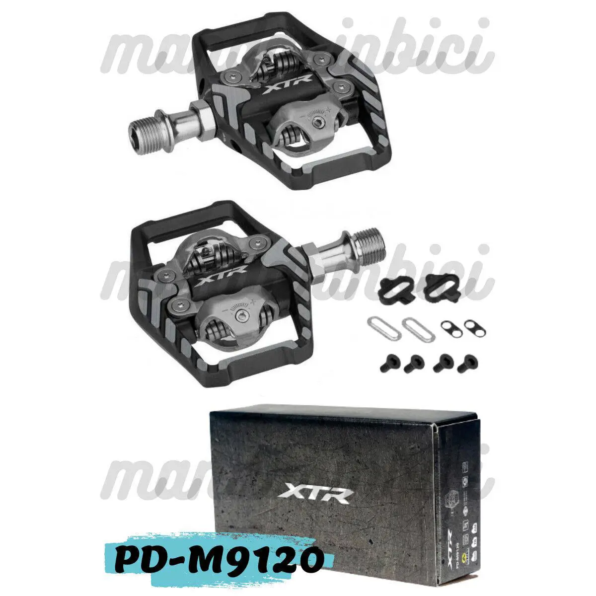 Shimano Xtr Race Spd PD-M9120 Mtb Bike Pedals w/ Cleats SM-SH51