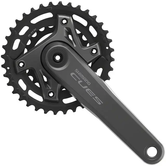 Shimano Cues FC-U6000-2 Crankset - 170mm 9/10/11-Speed 36/22t 110 Bcd Hollow