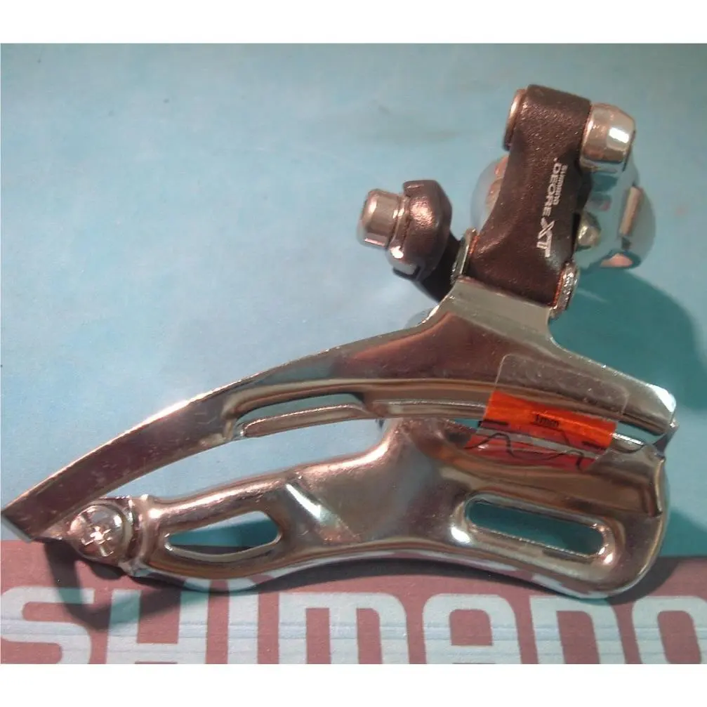 Shimano Deore XT M737 31.8MM Mtb Front Derailleur- NEW/NOS-TP/BS-3x7/8-Spd-Mint