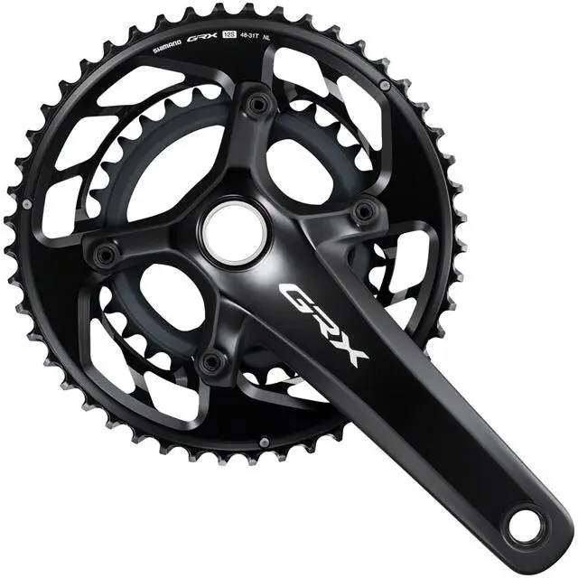 Shimano Grx FC-RX820-2 Crankset - 170mm 12-Speed 48/31t 110/80 Bcd Hollowtec - 