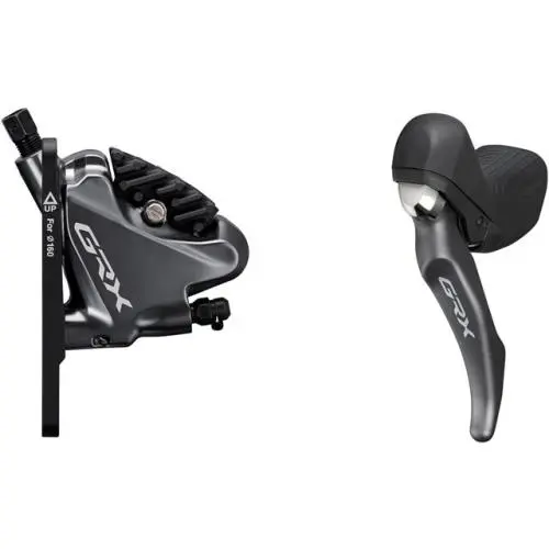 Shimano  - Shimano GRX ST-RX810 LA - GRX - ST-RX810-LAD-LBC - Black (UPC: 0192790449999) 1