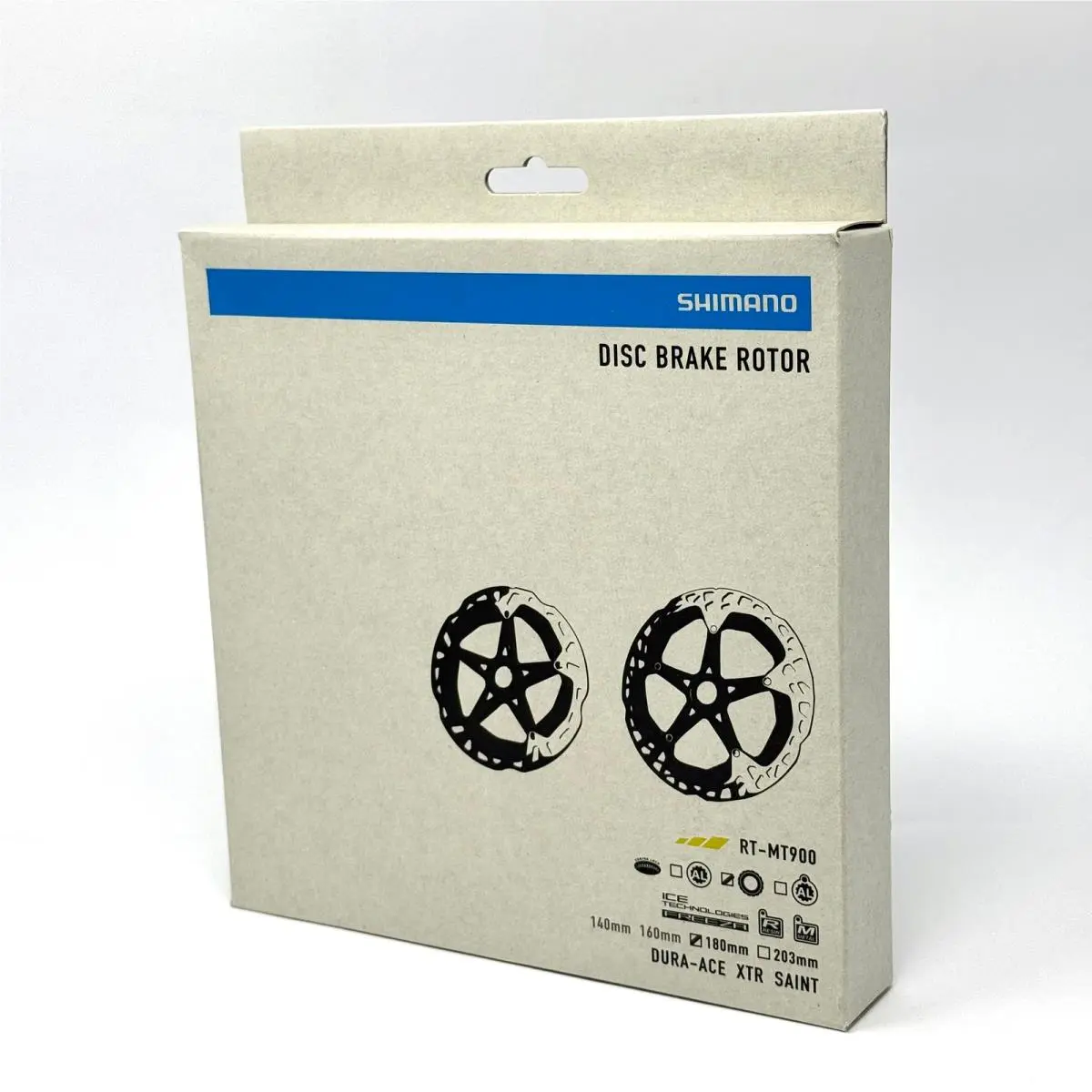 Shimano Xtr RT-MT900 180mm Center Lock Disc Brake Rotor External Lockring