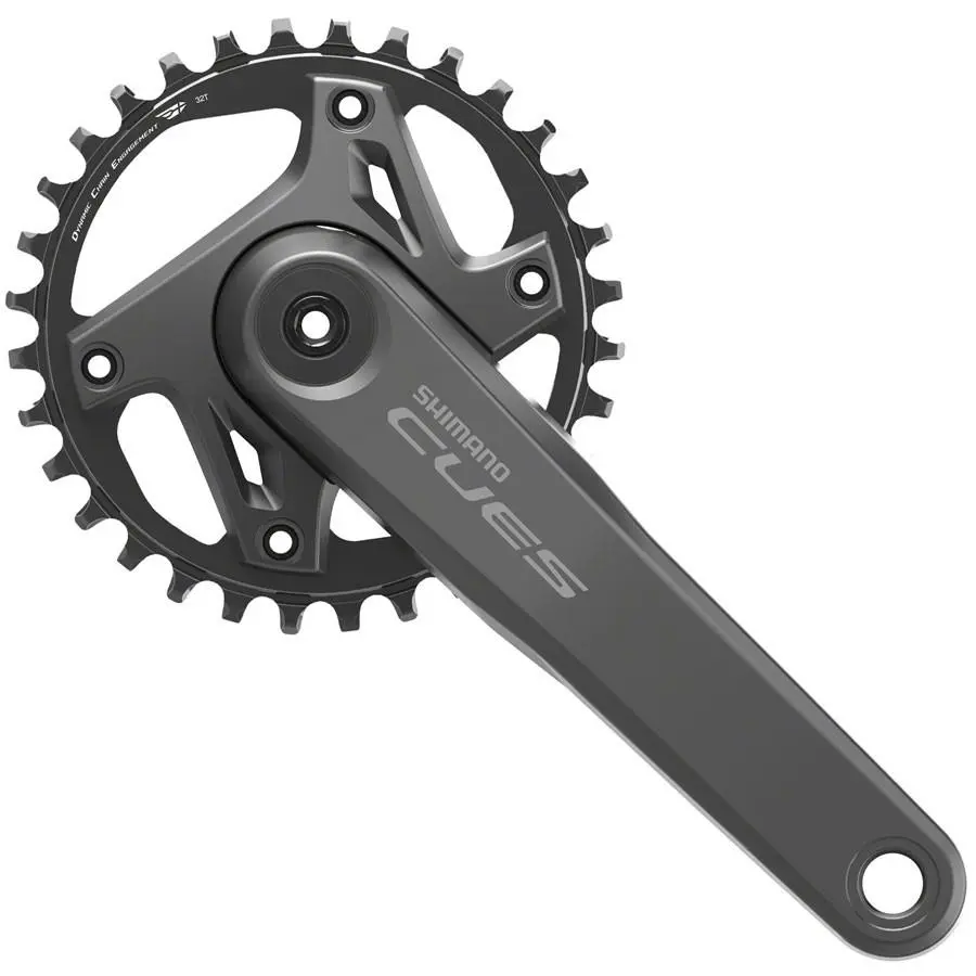 Shimano Cues FC-U6000-1 Crankset 9 Speed 175mm 96 Bcd 32t 2.5mm Hollowtech II