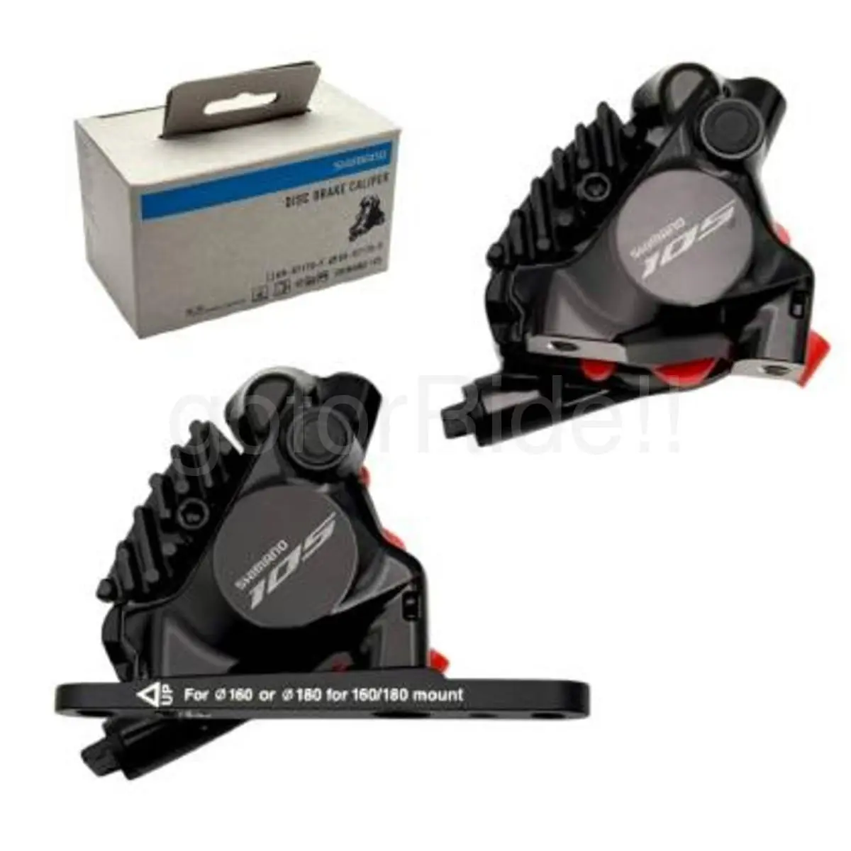 Shimano 105 BR-R7170 Flat Mount Hydraulic Disc Bike Brake Calipers Front+rear