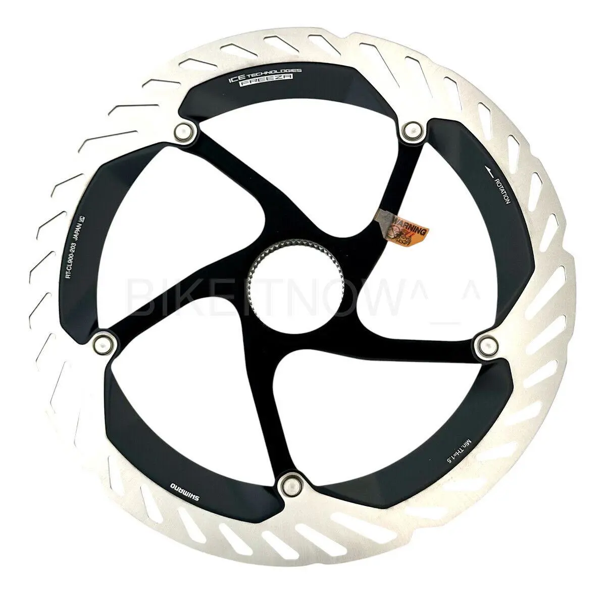 Shimano RT-CL900-L Ice-tech Center Lock Disc Brake Rotor 203mm W/lockring