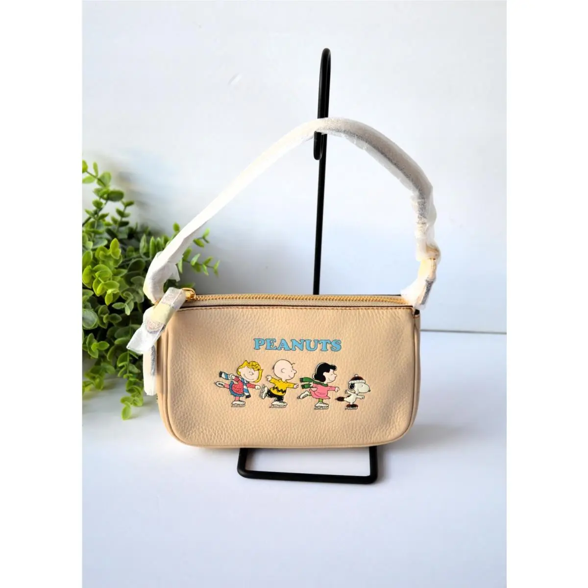 Coach CE858 X Peanuts Nolita 19 with Snoopy and Friends Motif Ivory Multi