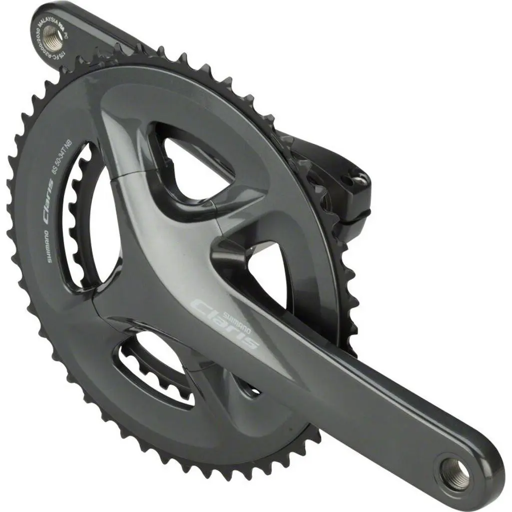 Shimano Claris FC-R2000 Crankset - 175mm 8-Speed 50/34t 110 Bcd Hollowtech I