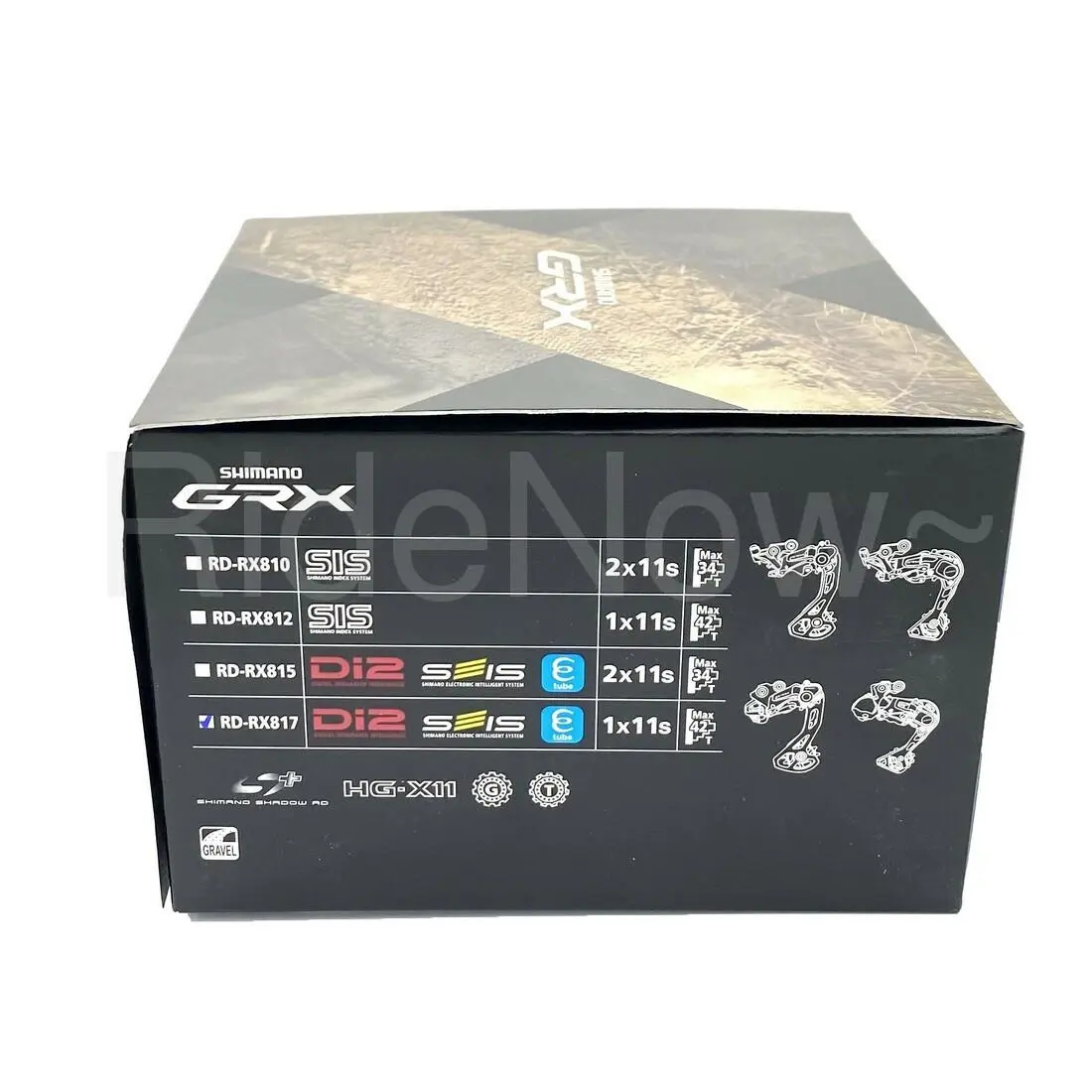 Shimano  - RD-RX817 - PD005594 - Black 5