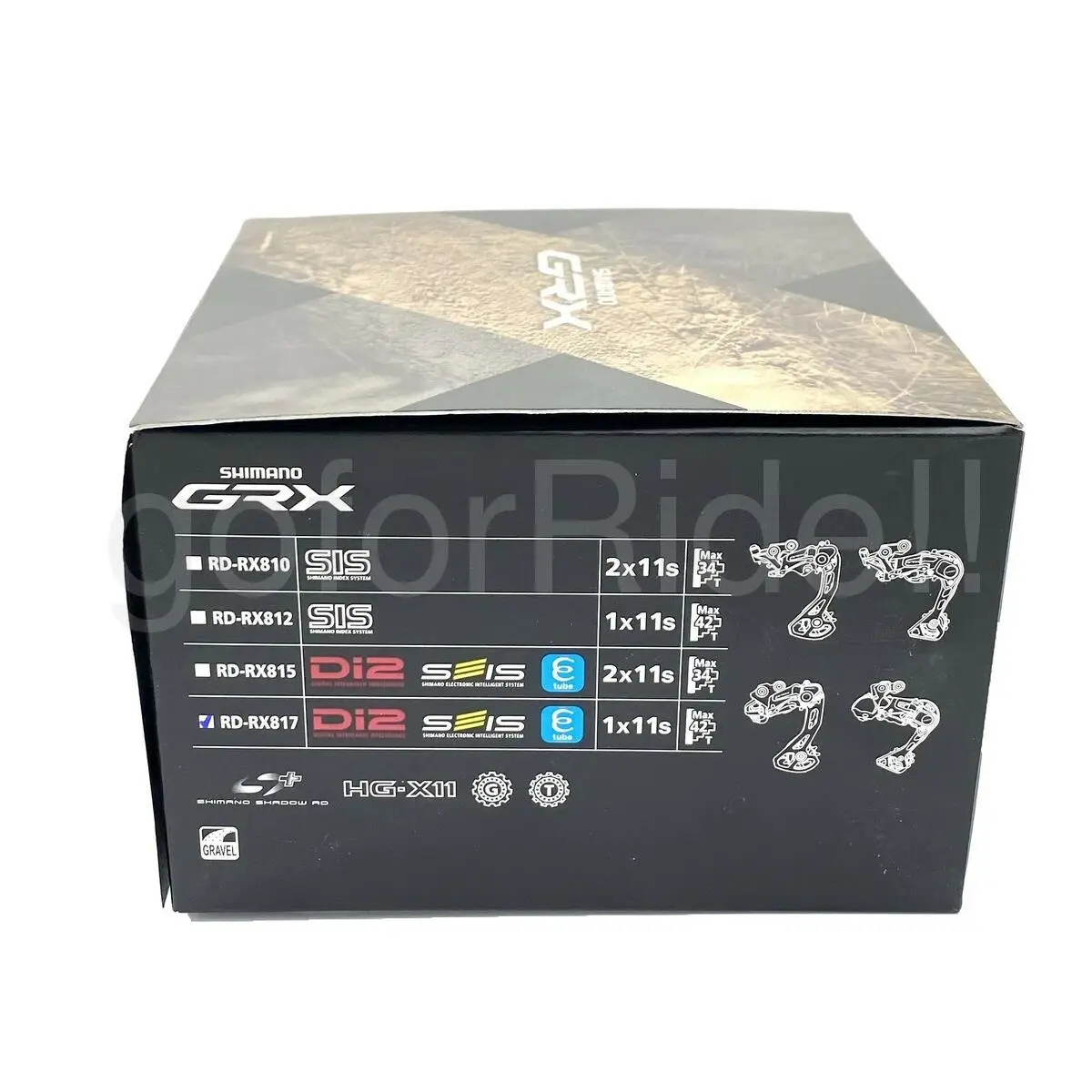 Shimano  - RD-RX817 - PD005594 - Black 5
