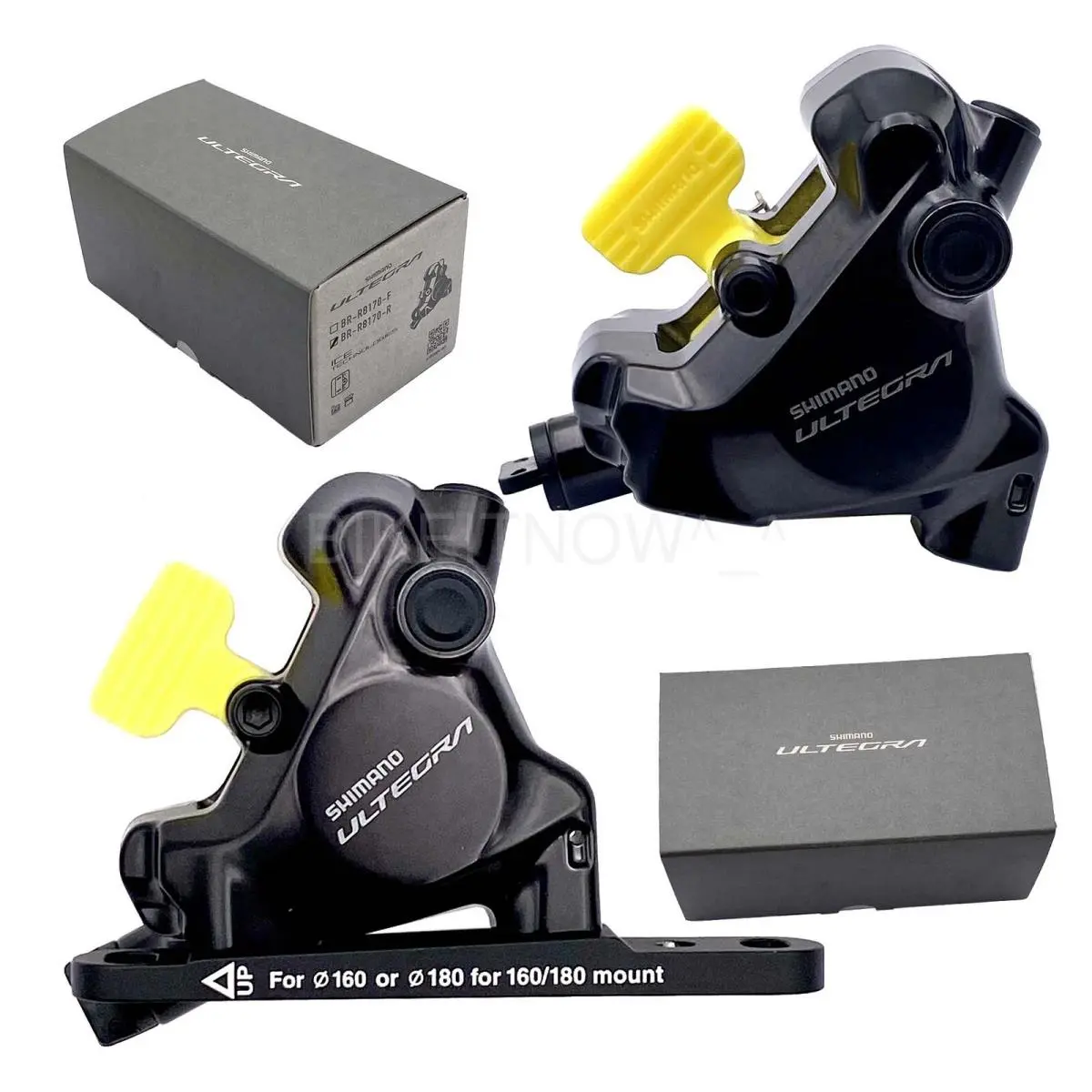 Shimano Ultegra BR-R8170 Disc Brake Flat Mount Front + Rear Calipers Set 1 Pair