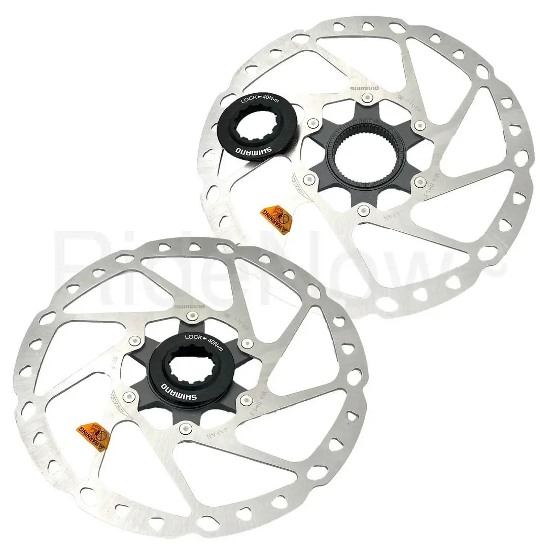 1Pair Shimano Grx/mtb Bike Disc Brake Rotor SM-RT64 180mm Center Lock+lock Ring