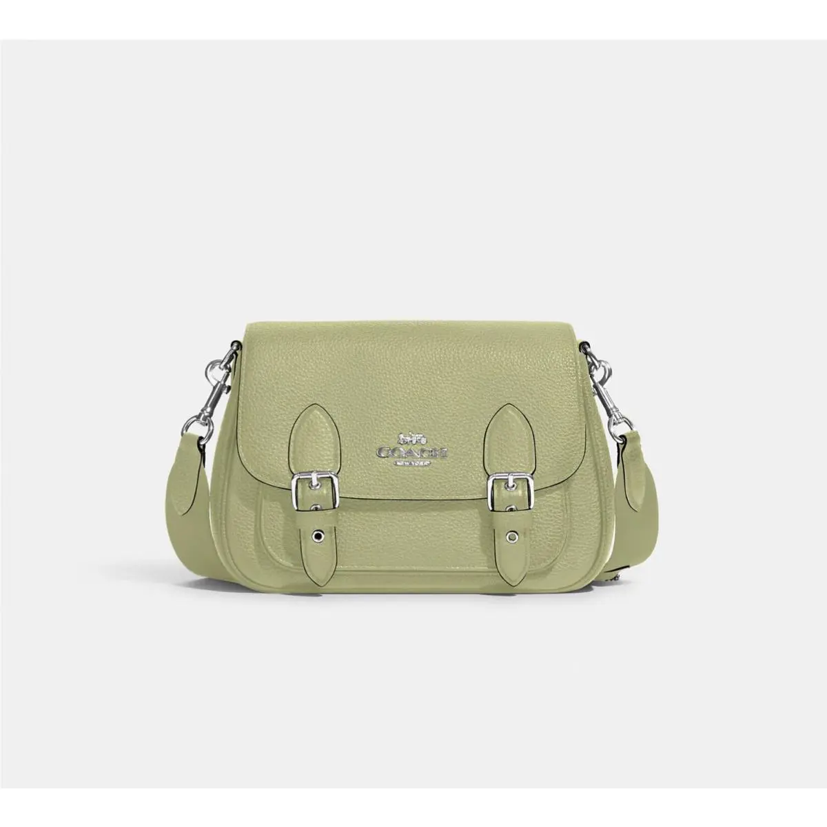 Coach Lucy Crossbody Small Sv/pale Lime