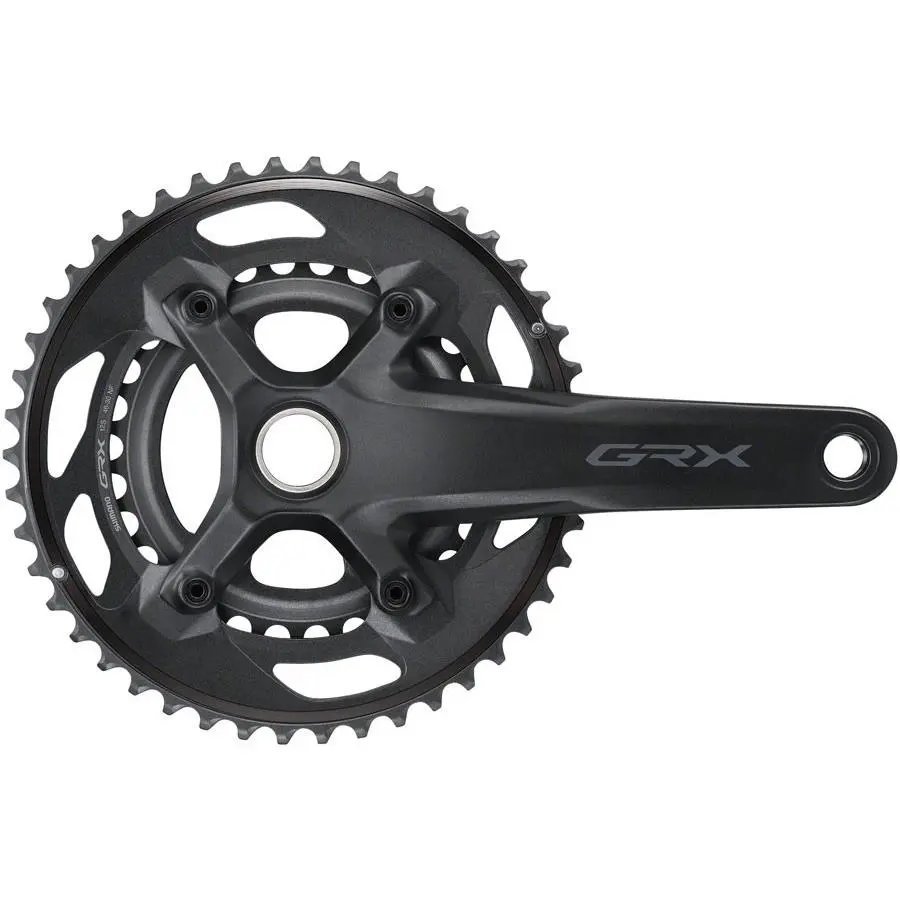Shimano Grx FC-RX610-2 Crankset - 172.5mm 12-Speed 46/30t 110/80 Bcd Hollowt
